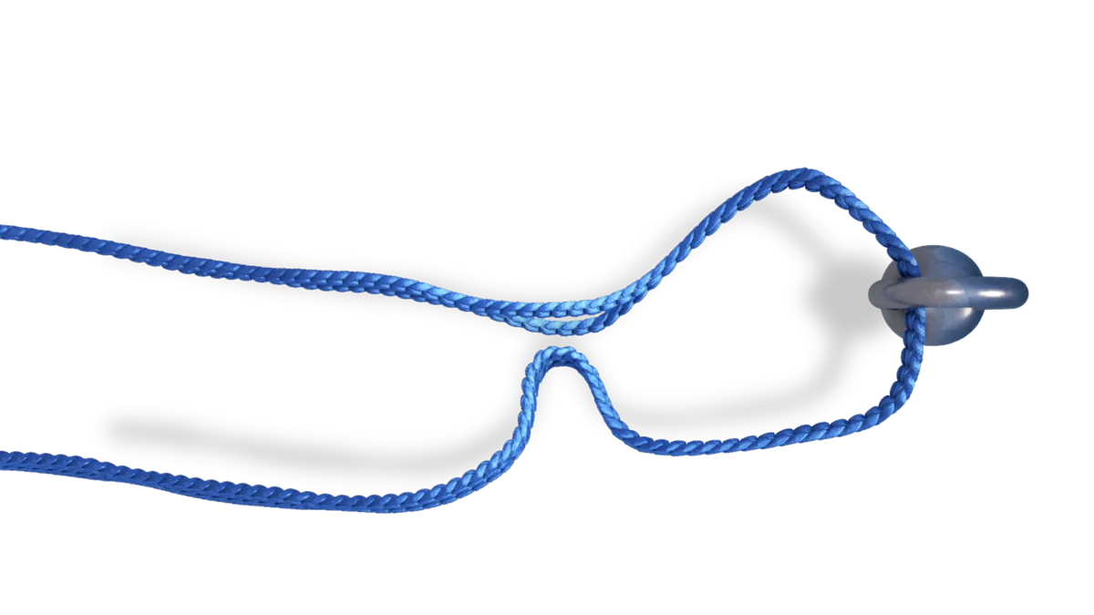 Quick loop, fixed release, step 1
